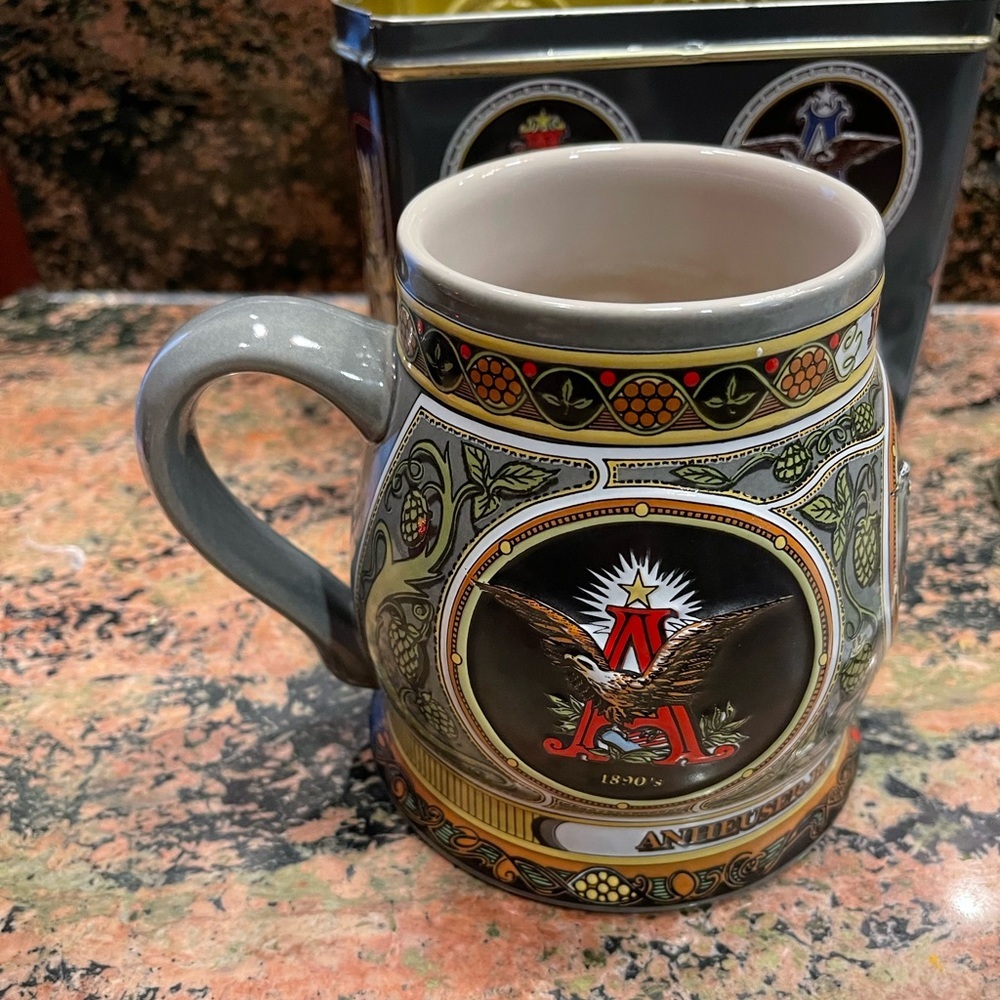 Historical A&Eagle Budweiser Beer Stein Second in Series